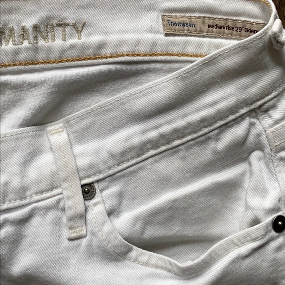 Citizens Of Humanity Thompson White Skinny Jeans - Picture 6 of 16